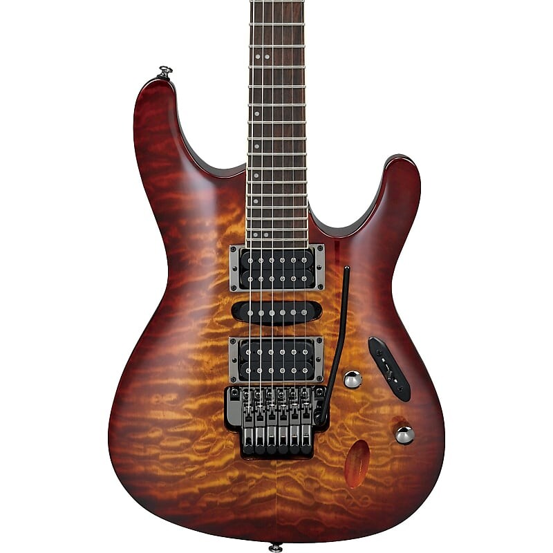 

Электрогитара Ibanez S670QM S Series Electric Guitar Dragon Eye Burst