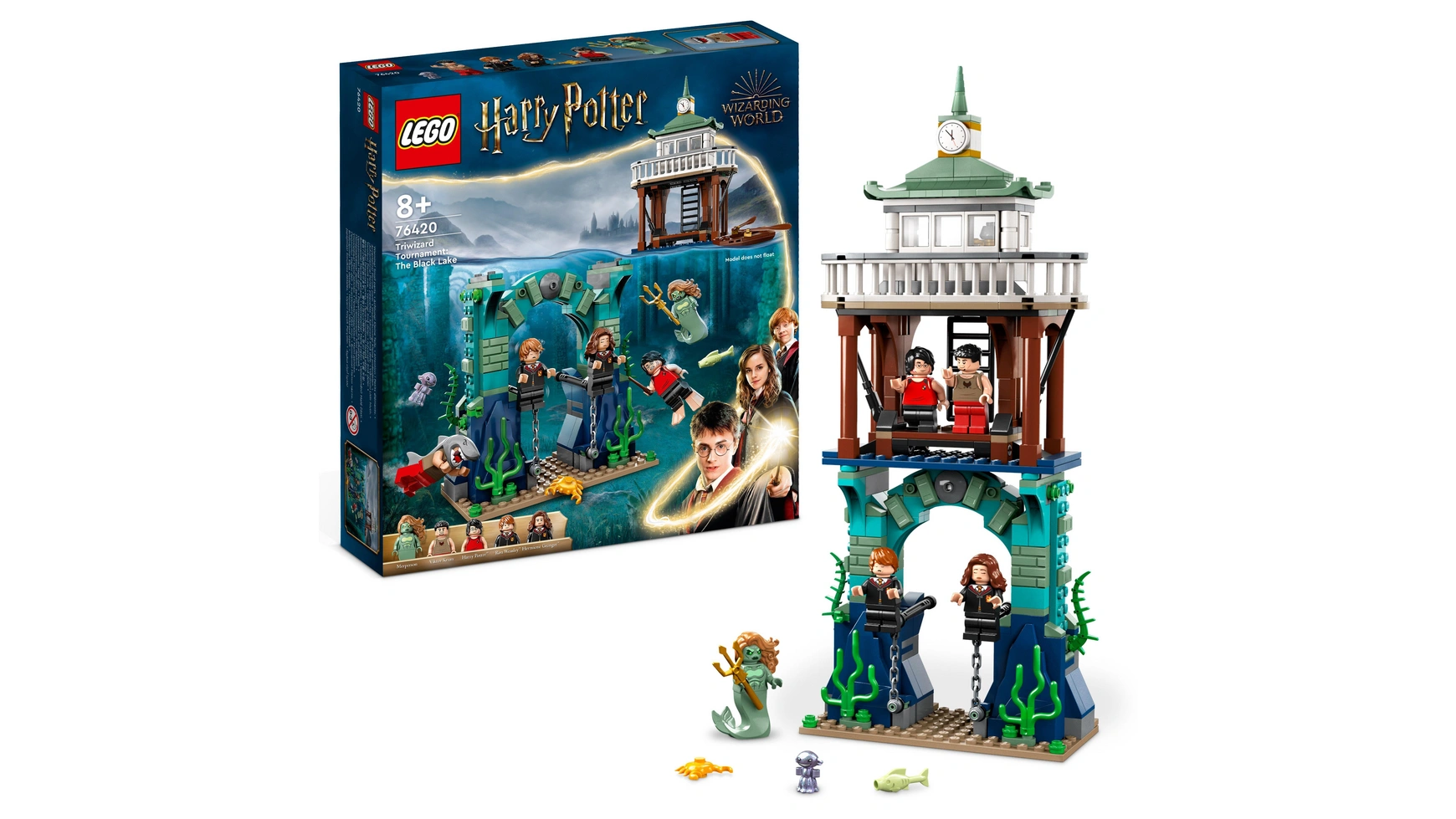 Lego Harry Potter Турнир трех волшебников: Черное озеро конструктор lego harry potter 4708 хогвартс экспресс 410 дет