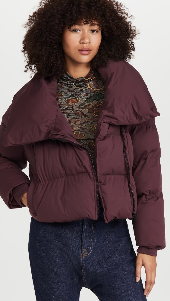 

Куртка Avec Les Filles Asymmetrical Zip Puffer