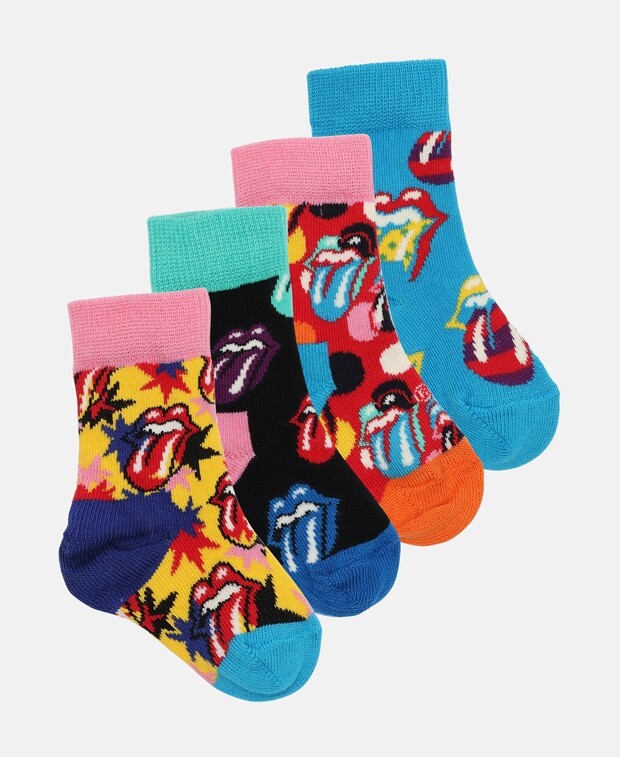 

Носки, 4 шт. Happy Socks, светло-синий