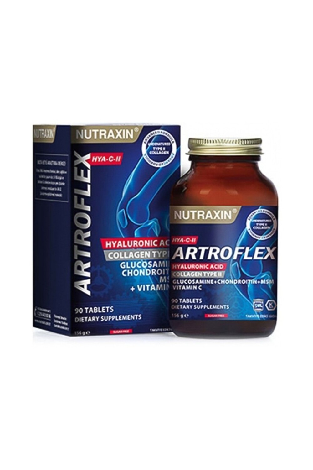 

Nutraxin Artroflex Hyaluronic Acid Hya-c-II 90 таблеток