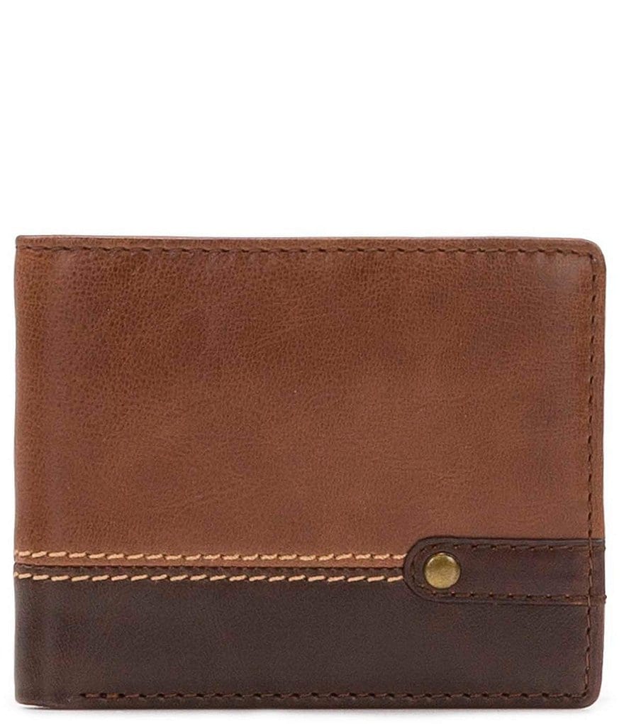 Кожаный кошелек с откидной крышкой Nash Palermo Patricia Nash, коричневый