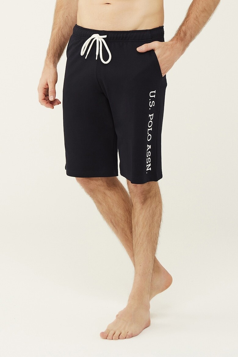

Короткие пижамные штаны с регулируемой талией U S Polo Assn , синий
