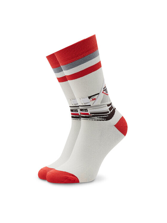 

Высокие носки унисекс Stereo Socks, белый
