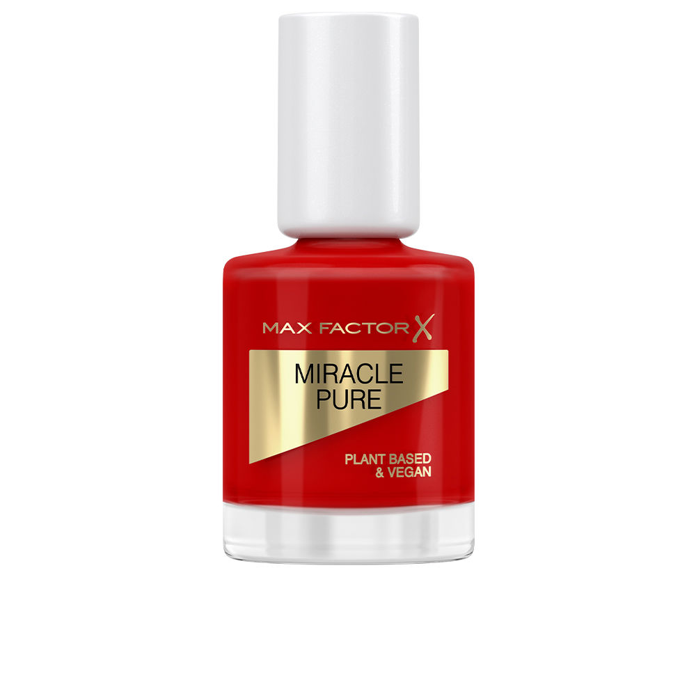 Лак для ногтей Miracle pure nail polish Max factor, 12 мл, 305-scarlet poppy шампунь с ингредиентами натурального происхождения pure