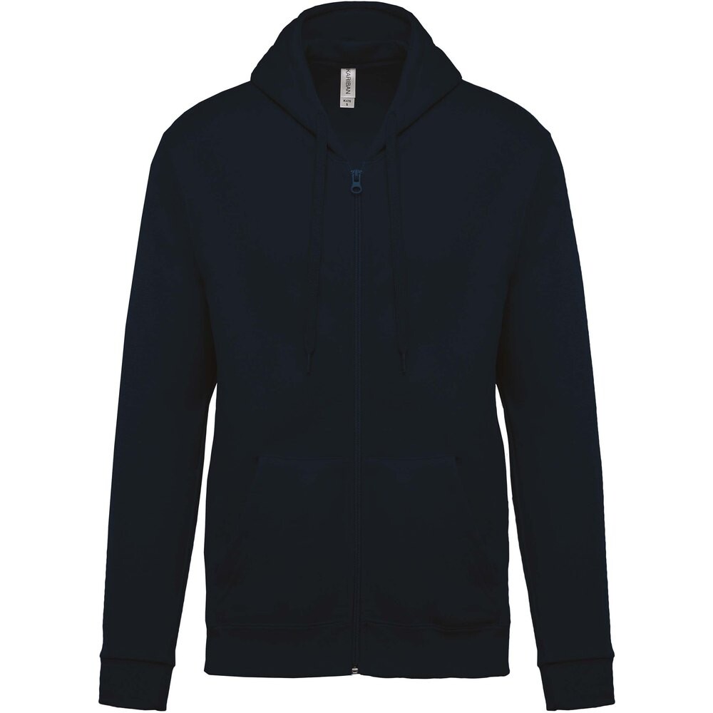 

Толстовка Kariban Hooded With Zip Molleton, синий