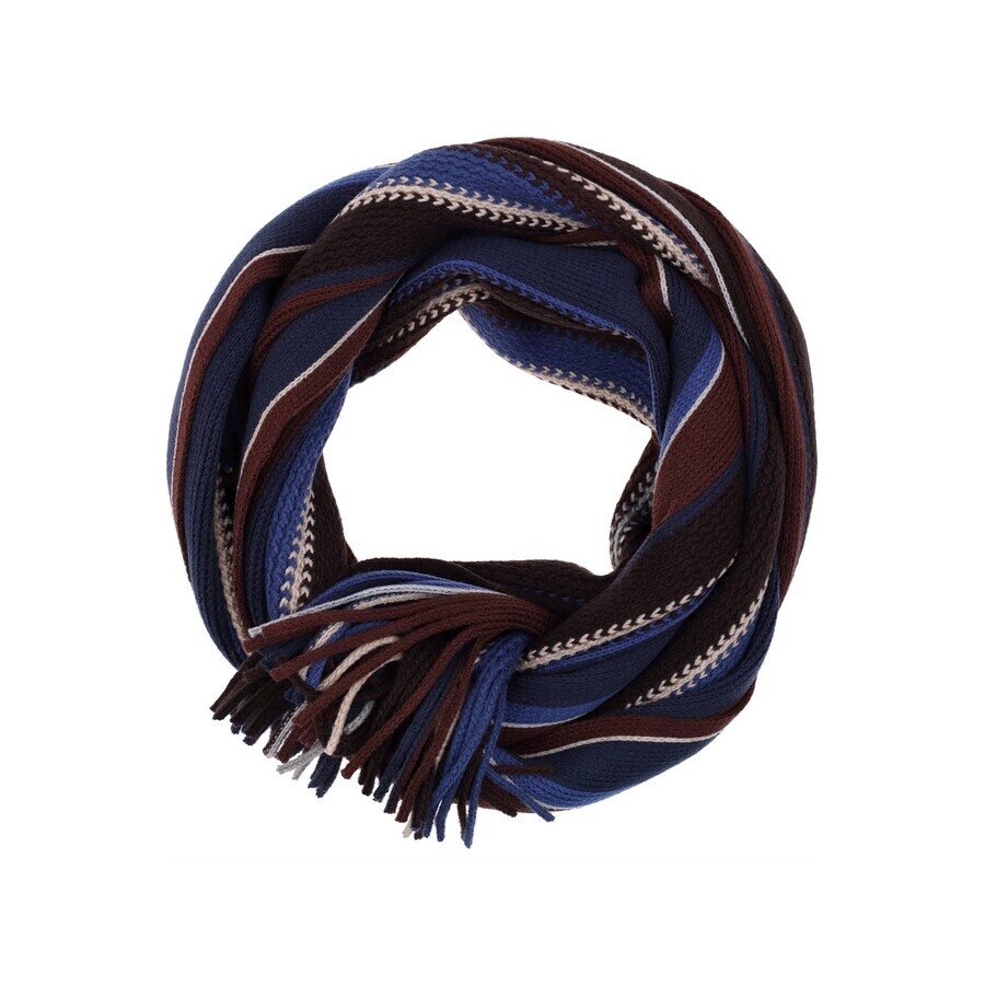 

Шарф VENTI Scarf, цвет Blue/Dark blue/Brown/Chocolate