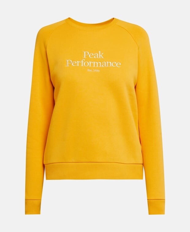 

Толстовка Peak Performance, желтый