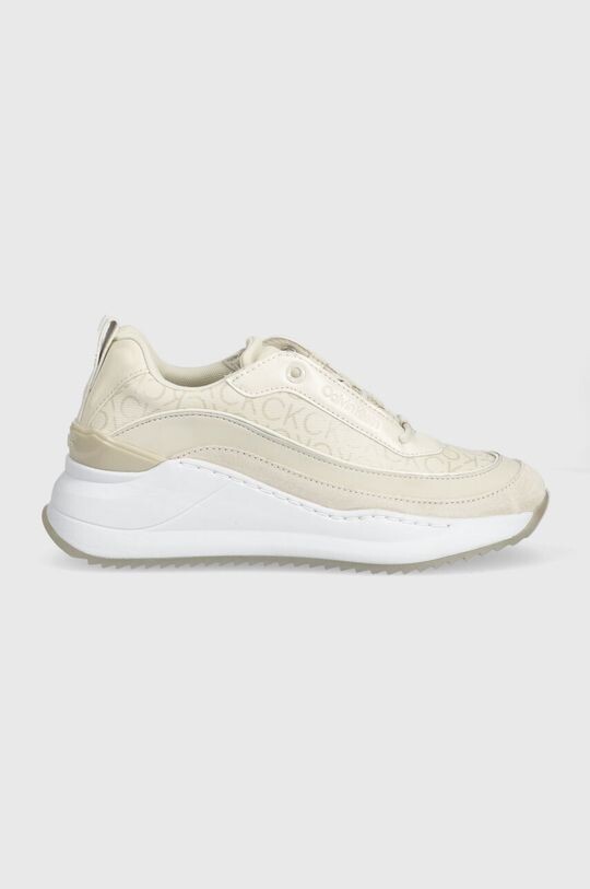 

Кроссовки INTERN WEDGE LACE UP - EPI MONO Calvin Klein, бежевый