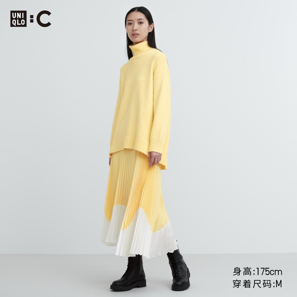

Женская одежда Uniqlo с цветными блоками, оранжевый