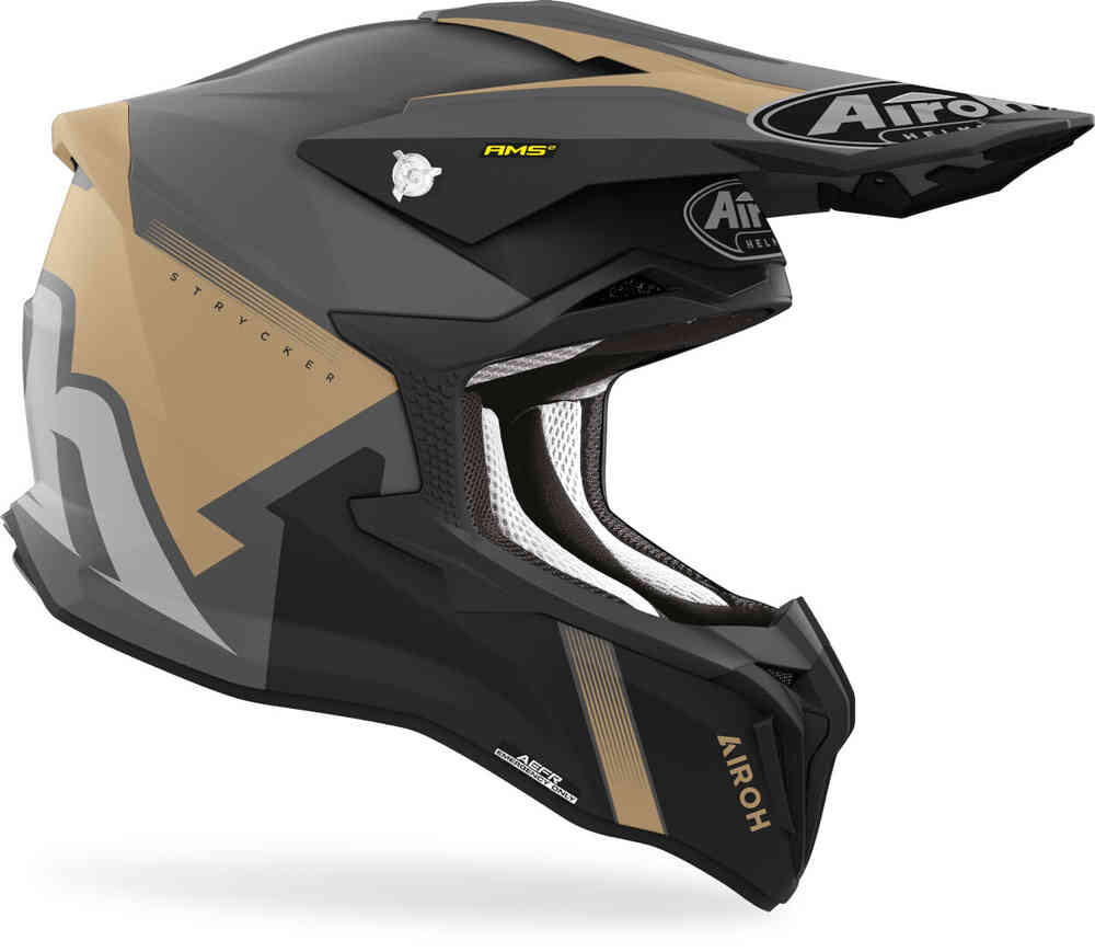 

Шлем для мотокросса Strycker Blazer Airoh, золото