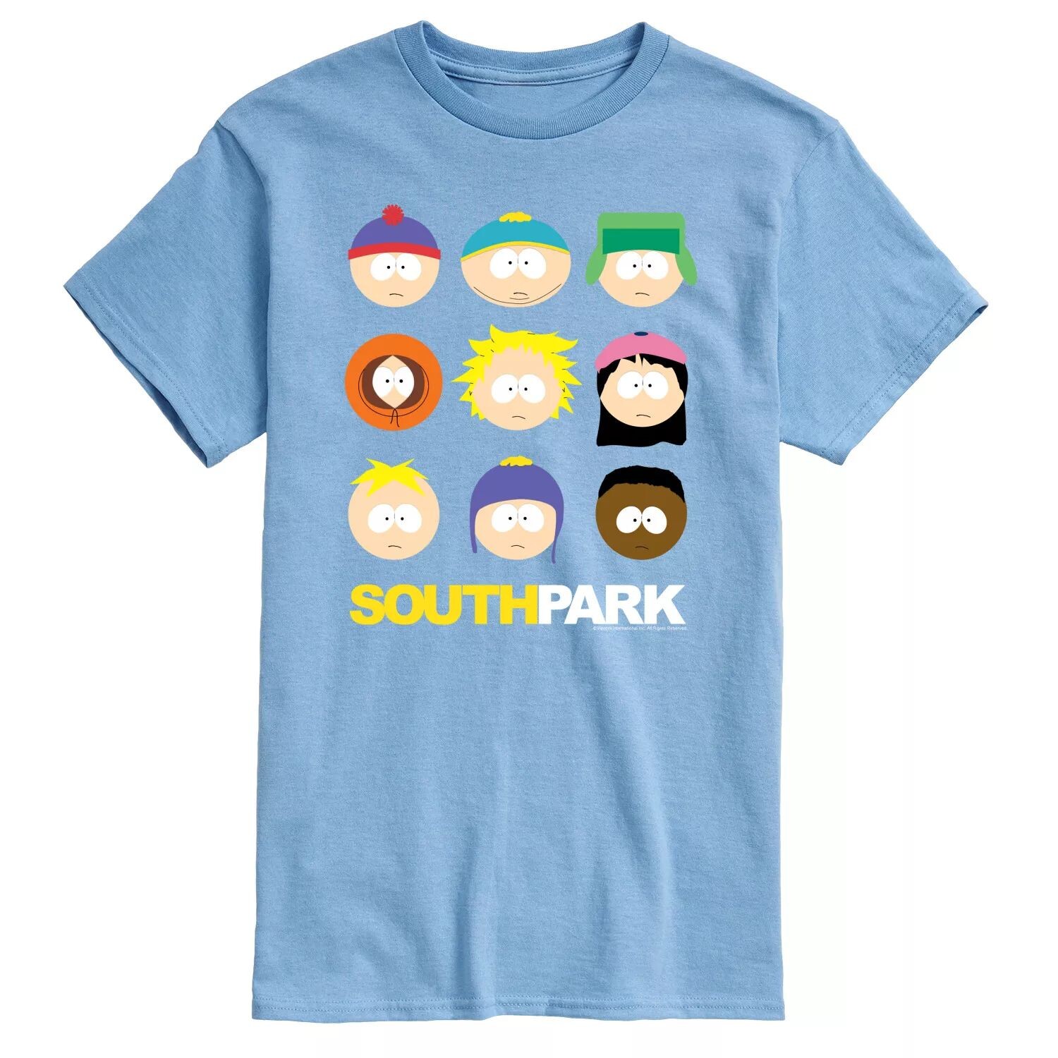 

Мужская футболка South Park Face Grid Licensed Character