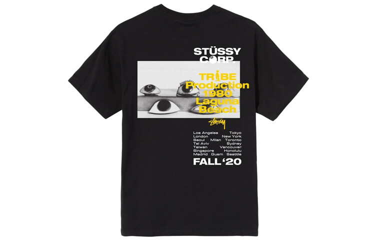 

Футболка Stussy унисекс, Черный