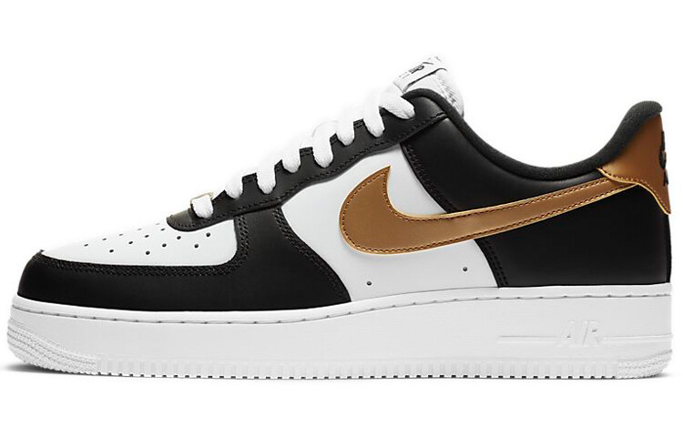 

Кроссовки для скейтбординга Nike Air Force 1 '07 Черное золото