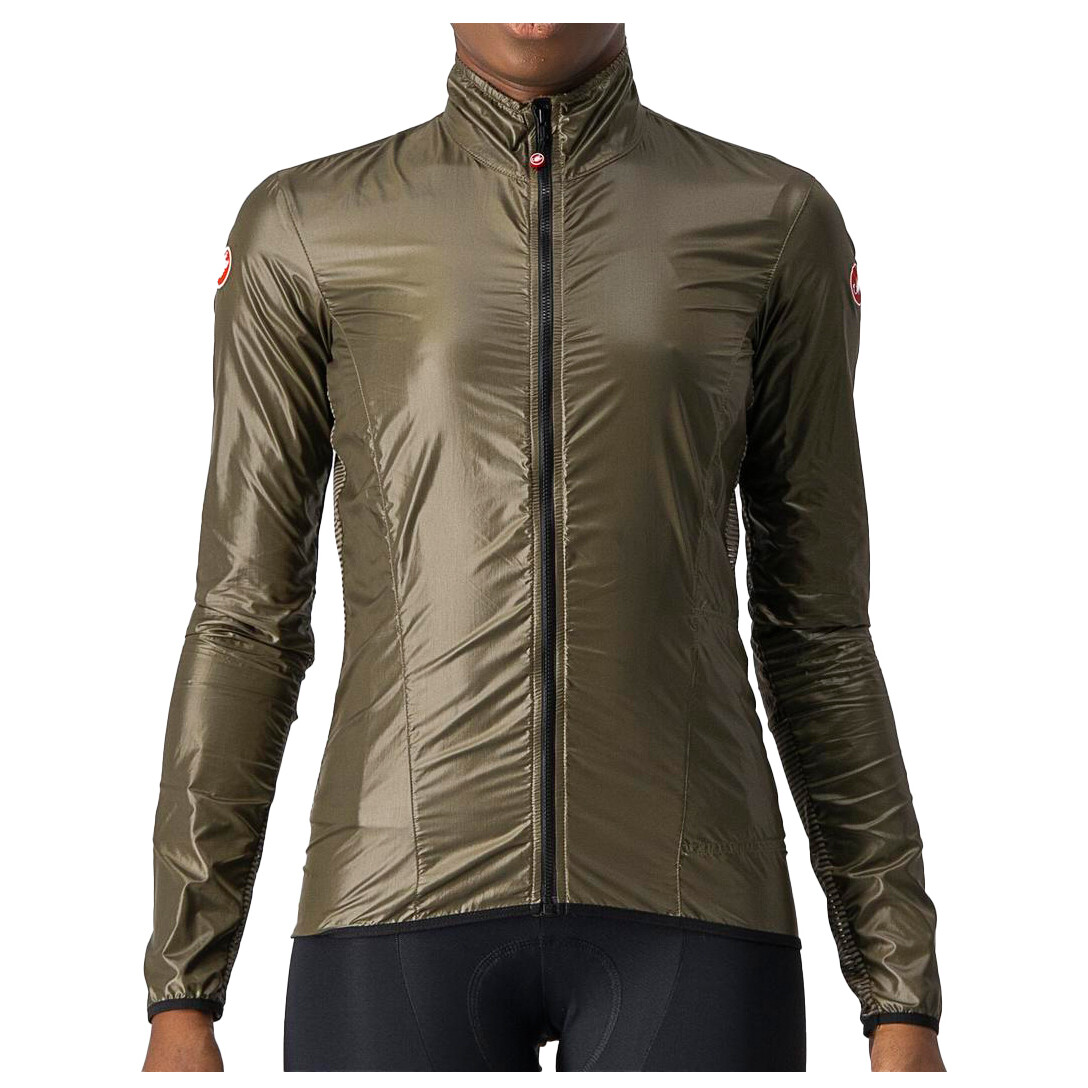 

Велосипедная куртка Castelli Women's Aria Shell, цвет Moss Brown