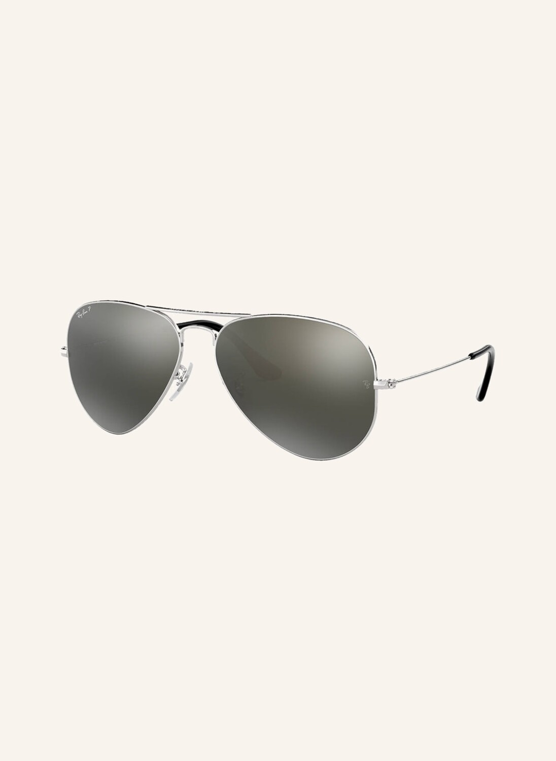 

Солнцезащитные очки Ray-Ban RB3025 AVIATOR, серебряный