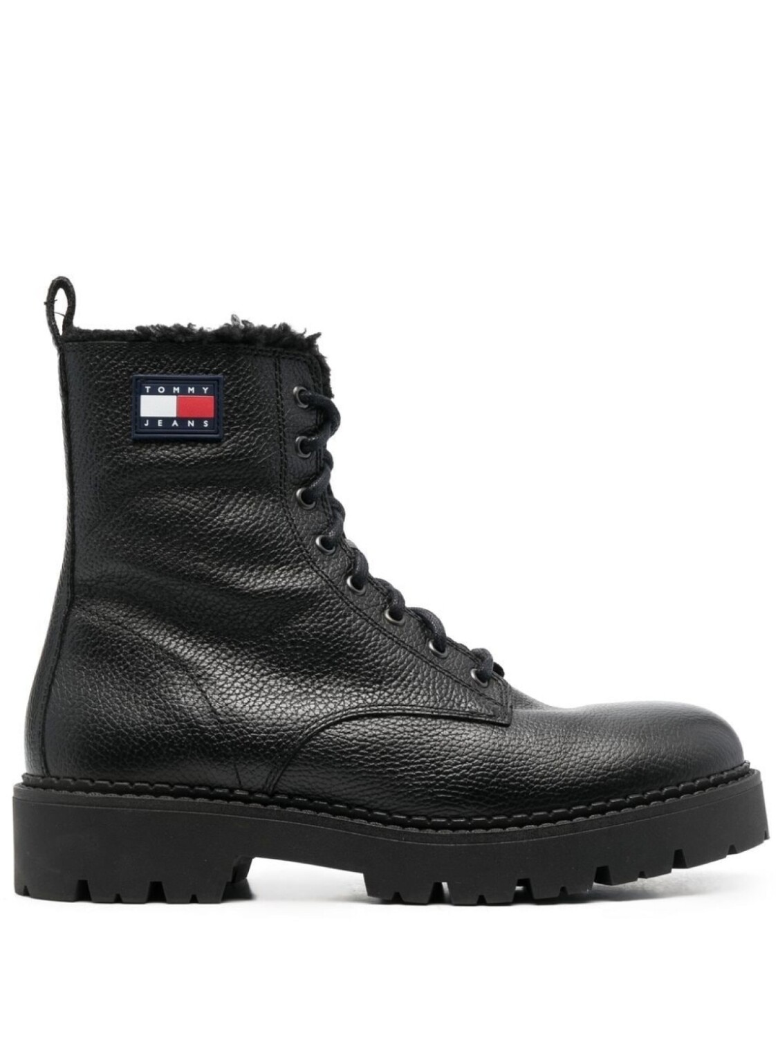 

Tommy Jeans ботинки на шнуровке с логотипом, черный