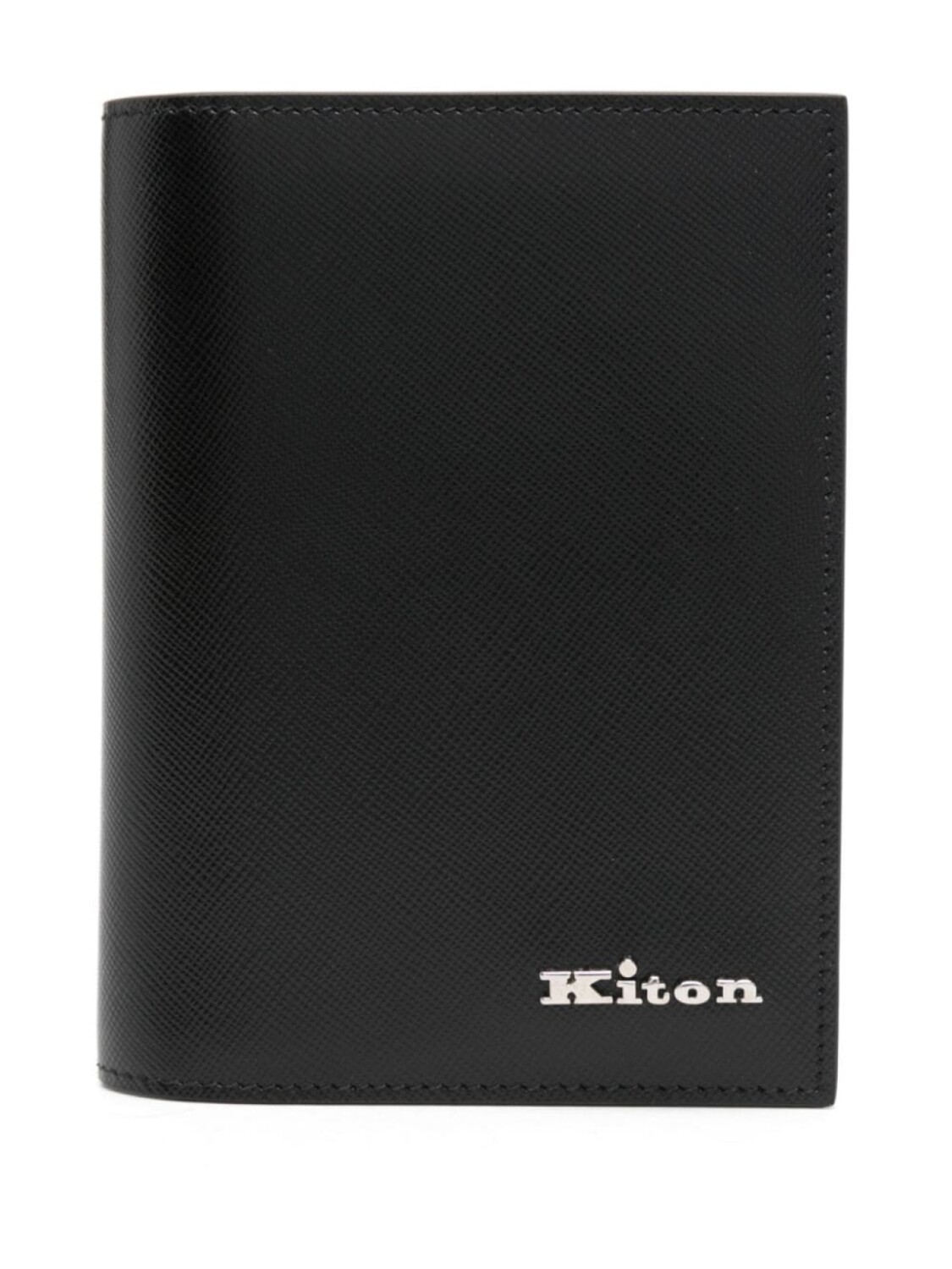 

Kiton обложка для паспорта из сафьяновой кожи, черный