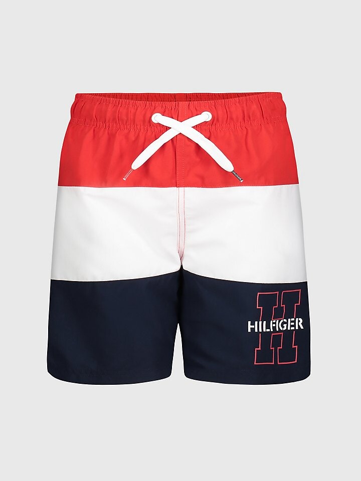 

Шорты для больших детей с цветными блоками Tommy Hilfiger