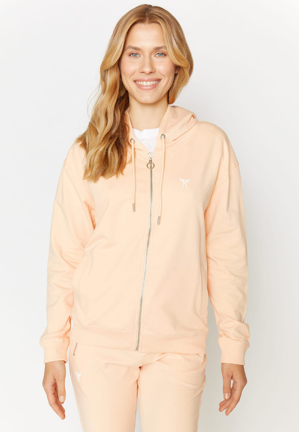 

Толстовка ANGELS Kapuzensweatshirtjacke Hoodie Zip, оранжевый