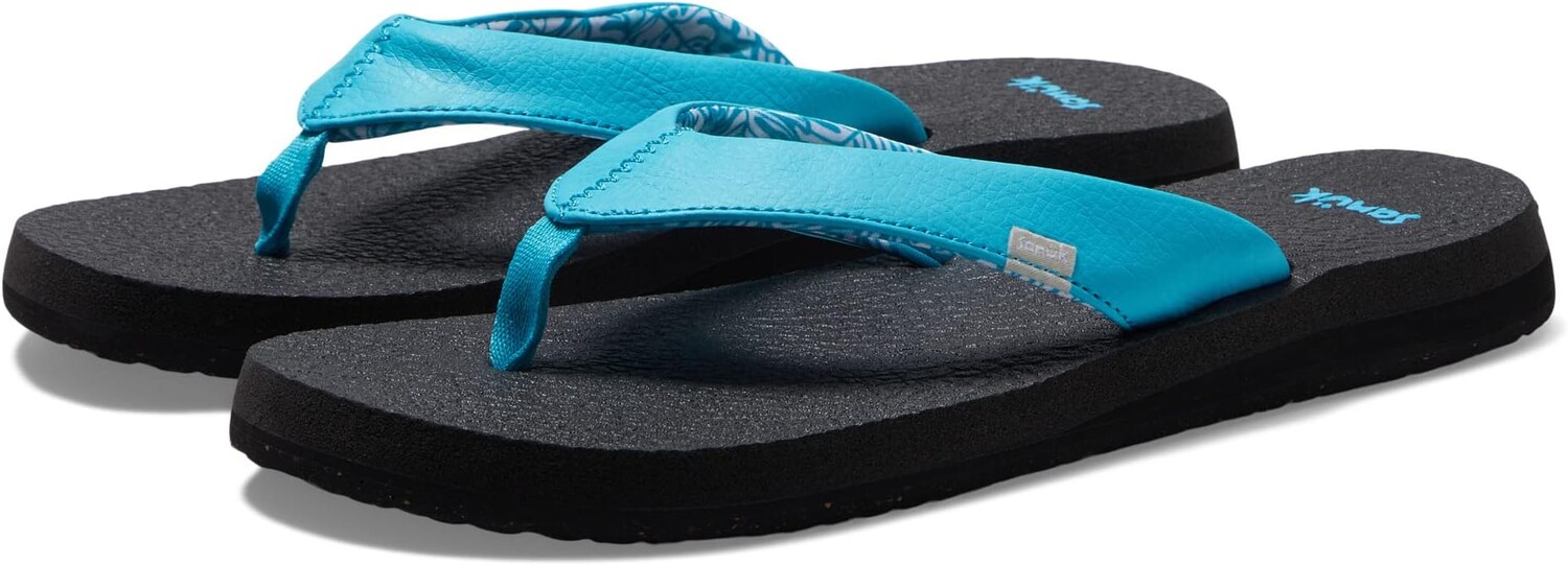 

Шлепанцы Yoga Mat Sanuk, цвет Scuba Blue