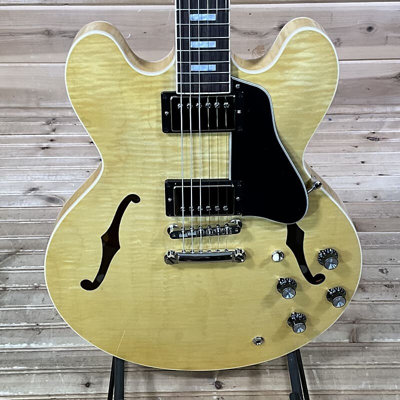

Электрогитара Gibson ES-335 Figured Electric Guitar - Antique Natural