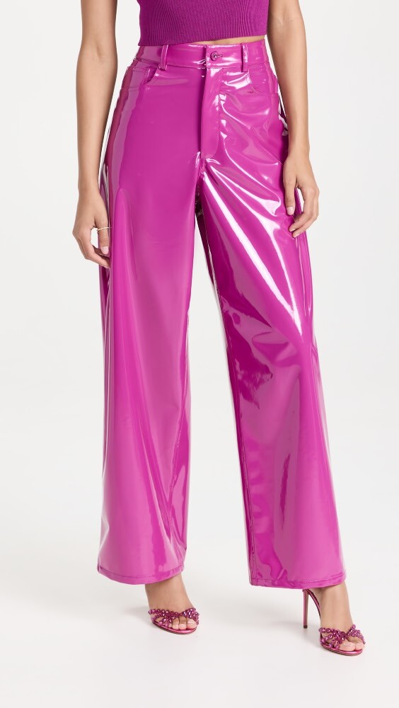 

Брюки LAPOINTE Stretch Faux Patent Leather Slouchy