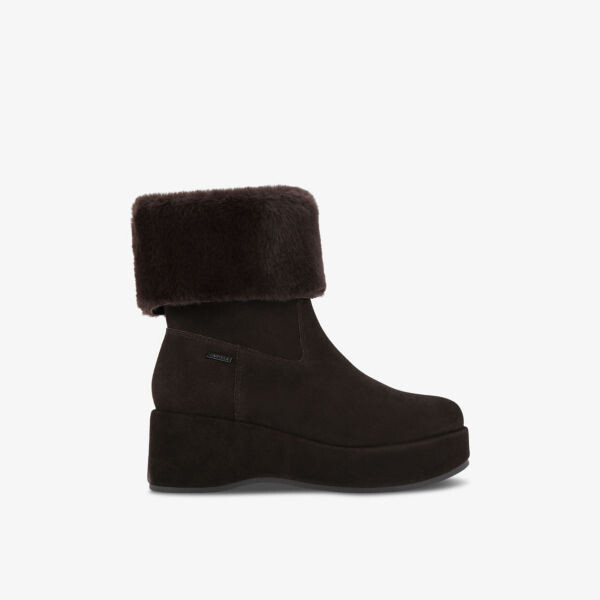 

Замшевые ботильоны Apres на танкетке Carvela, коричневый
