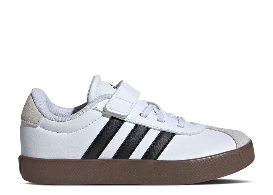 

Кроссовки adidas Vl Court 3.0 El J 'White Black Gum', белый
