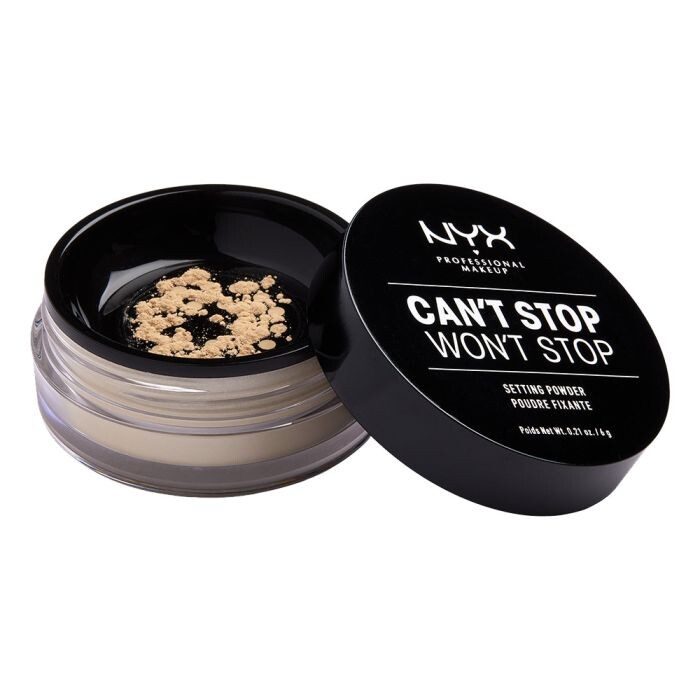 

Пудра для лица Can't Stop Won't Stop Polvos Fijadores Nyx Professional Make Up, Light Medium