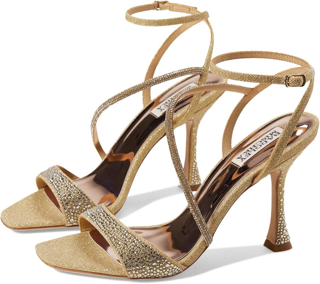 

Босоножки Sally Badgley Mischka, цвет Platino