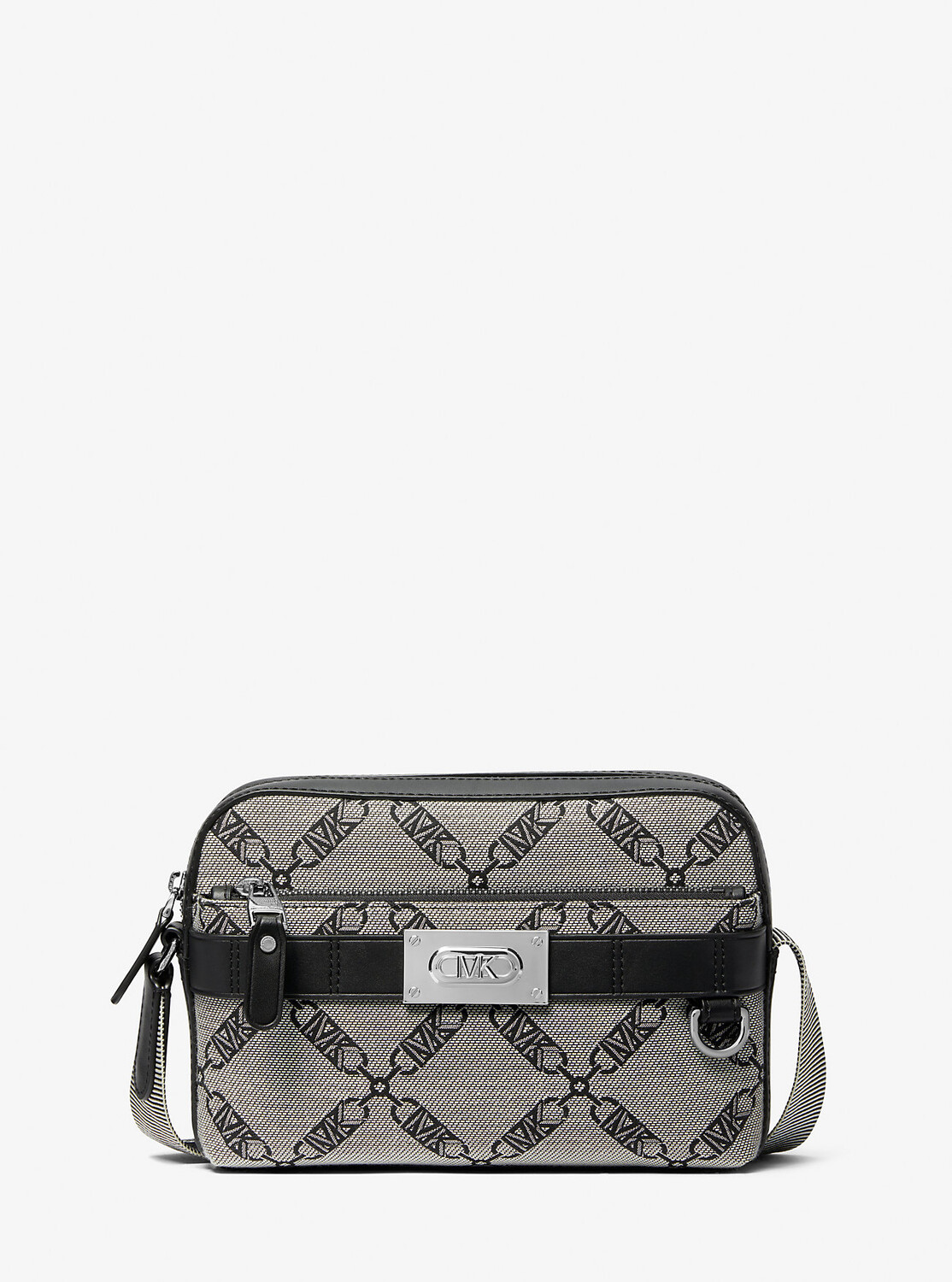 

Жаккардовая сумка через плечо Hudson Empire с логотипом Michael Kors, черный