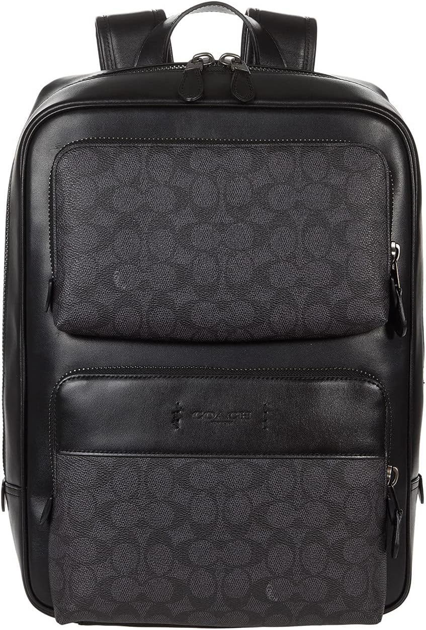 Рюкзак Signature Gotham Backpack COACH, цвет JI/Charcoal/Black