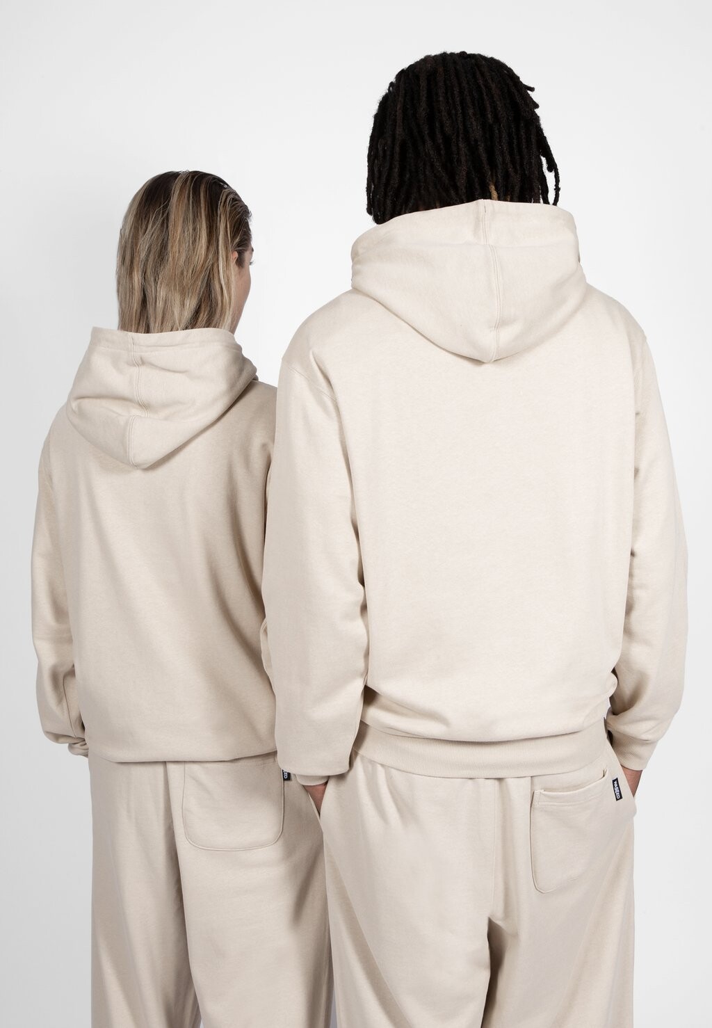 

Свитер на молнии Hoodie Zip Kingdom Unisex Wasted Paris, коричневато-серый