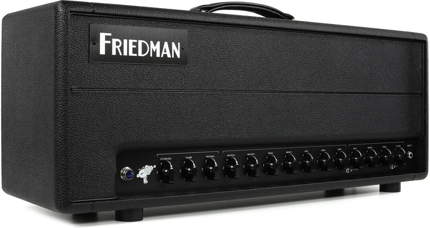 

Friedman SS-100v2 Steve Stevens Signature 3-канальная ламповая головка мощностью 100 Вт