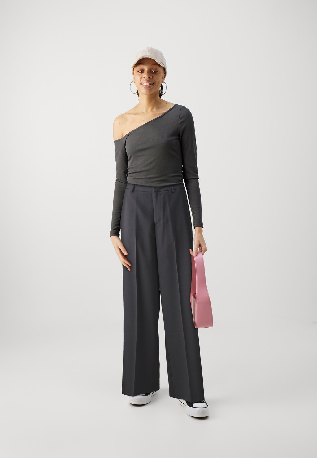 

Брюки Onlalba Wide Pant ONLY, фантом