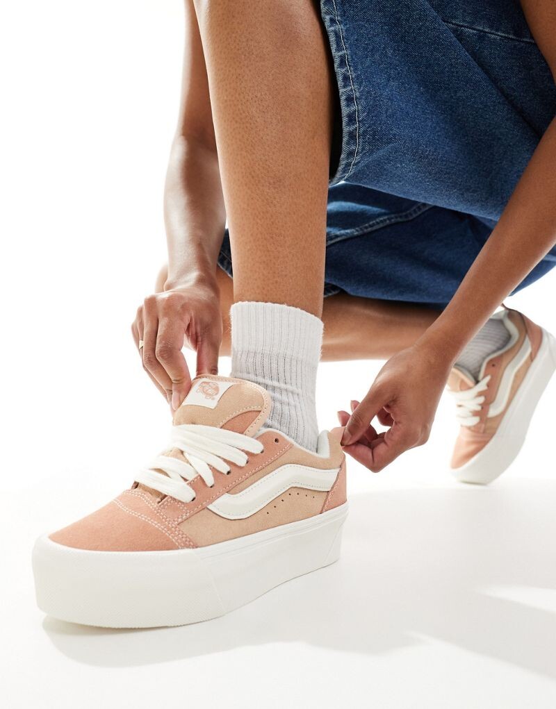 

Vans – Knu Stack – Персиковые кроссовки