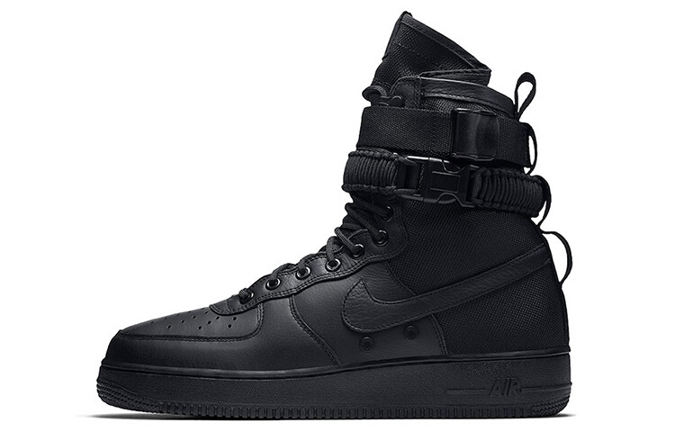 

Nike SF Air Force 1 High тройной черный