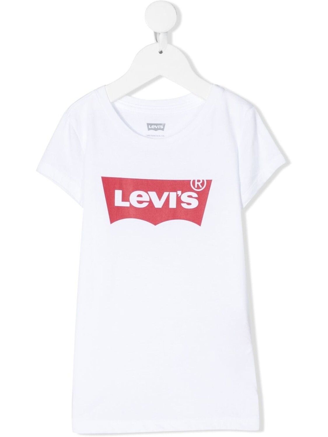 

Levi's Kids футболка с короткими рукавами и логотипом, белый