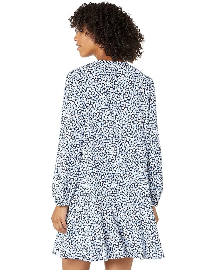 

Платье Draper James Rosanne Shift Dress, цвет Nassau Navy Multi Square Geo