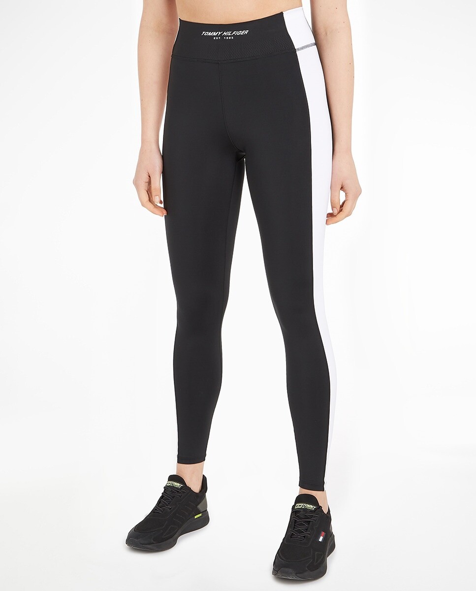 

Высокие спортивные леггинсы 7/8 Tommy Hilfiger, черный