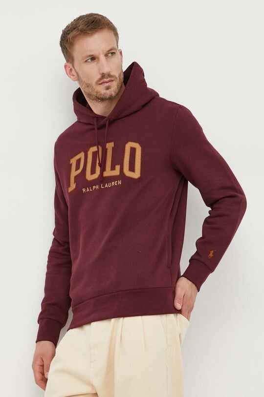 

Толстовка Polo Ralph Lauren, бордовый, Красный