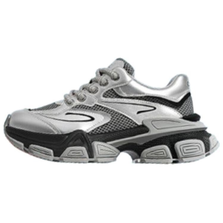 

Кроссовки CAMEL Chunky Sneakers Women's Low-top Silver/Gray, серый