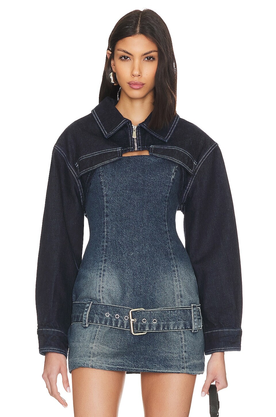 

Куртка EB Denim Cropped Max, цвет Midnight