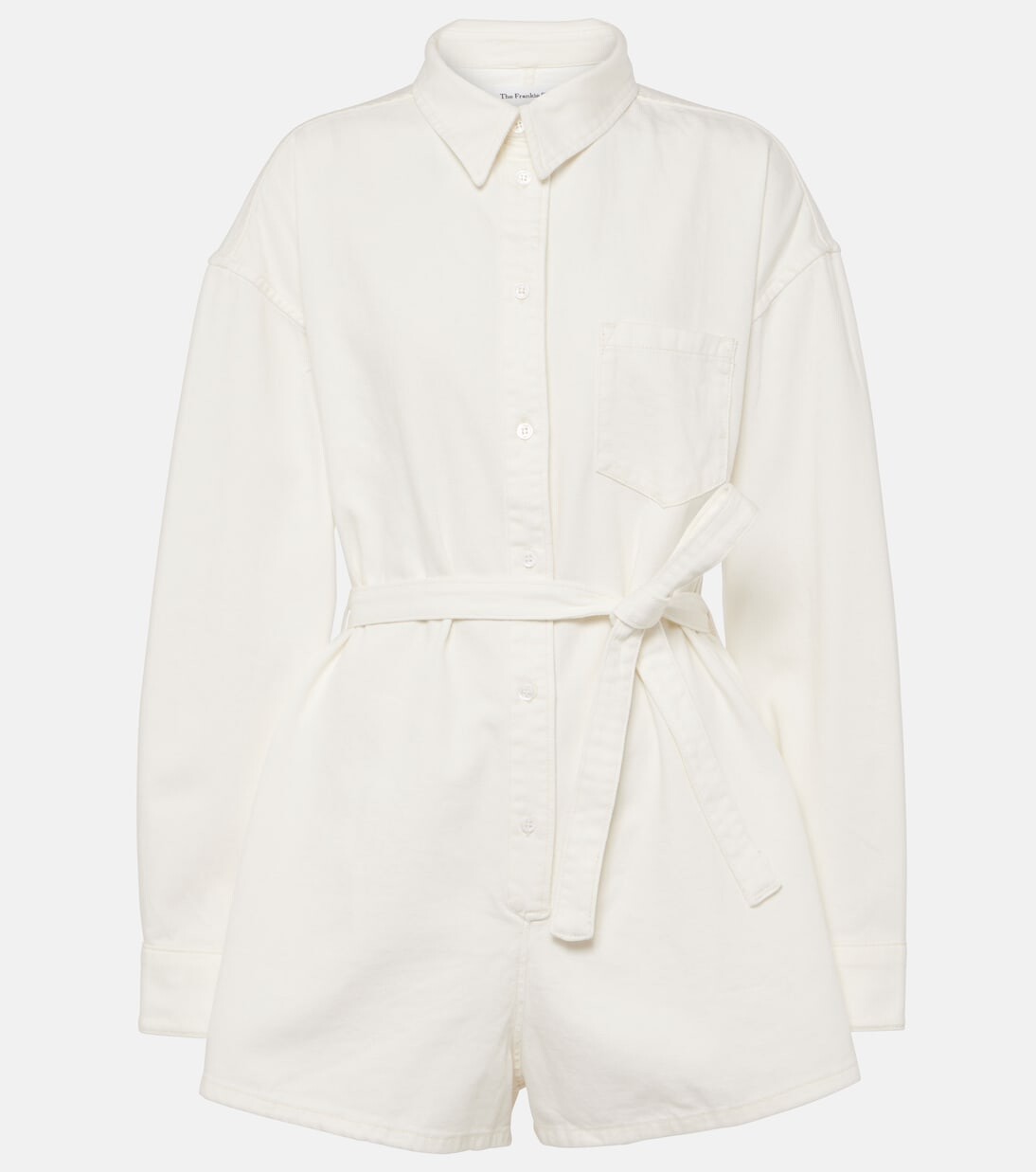 

Джинсовый комбинезон Wren The Frankie Shop, белый
