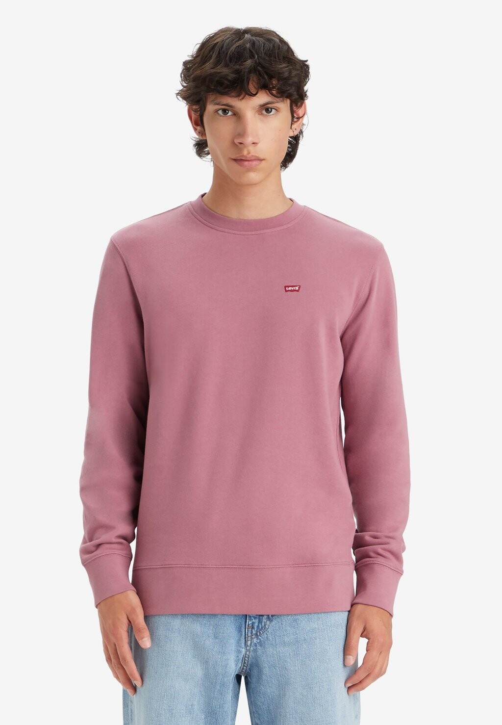 

Толстовка The Original Crew Levi's, цвет dusky orchid