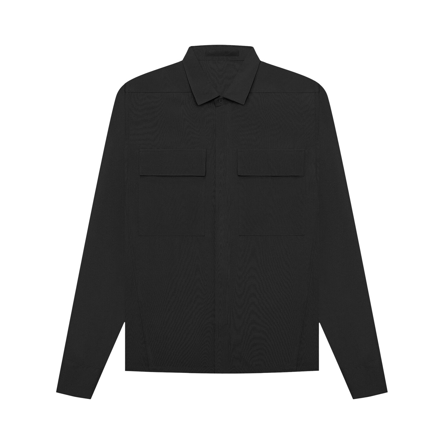 

Рубашка из крепа Fear of God, черная