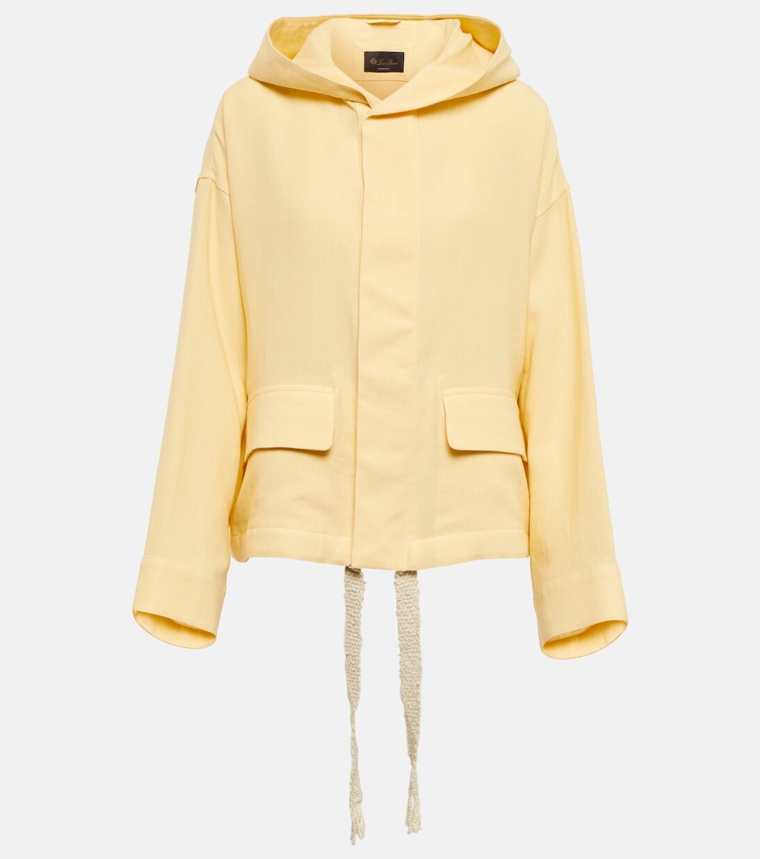 

Льняная куртка LORO PIANA, желтый