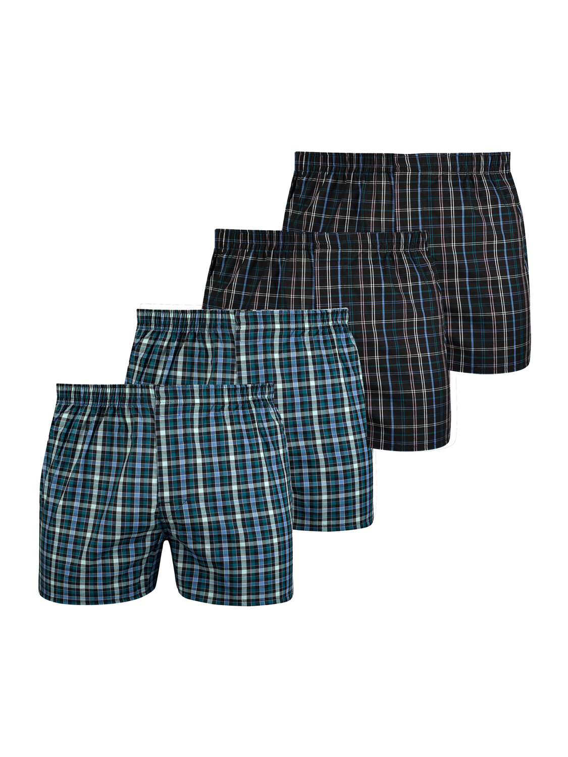 

Боксеры NUR DER Boxer Classic, цвет blau/schwarz kariert