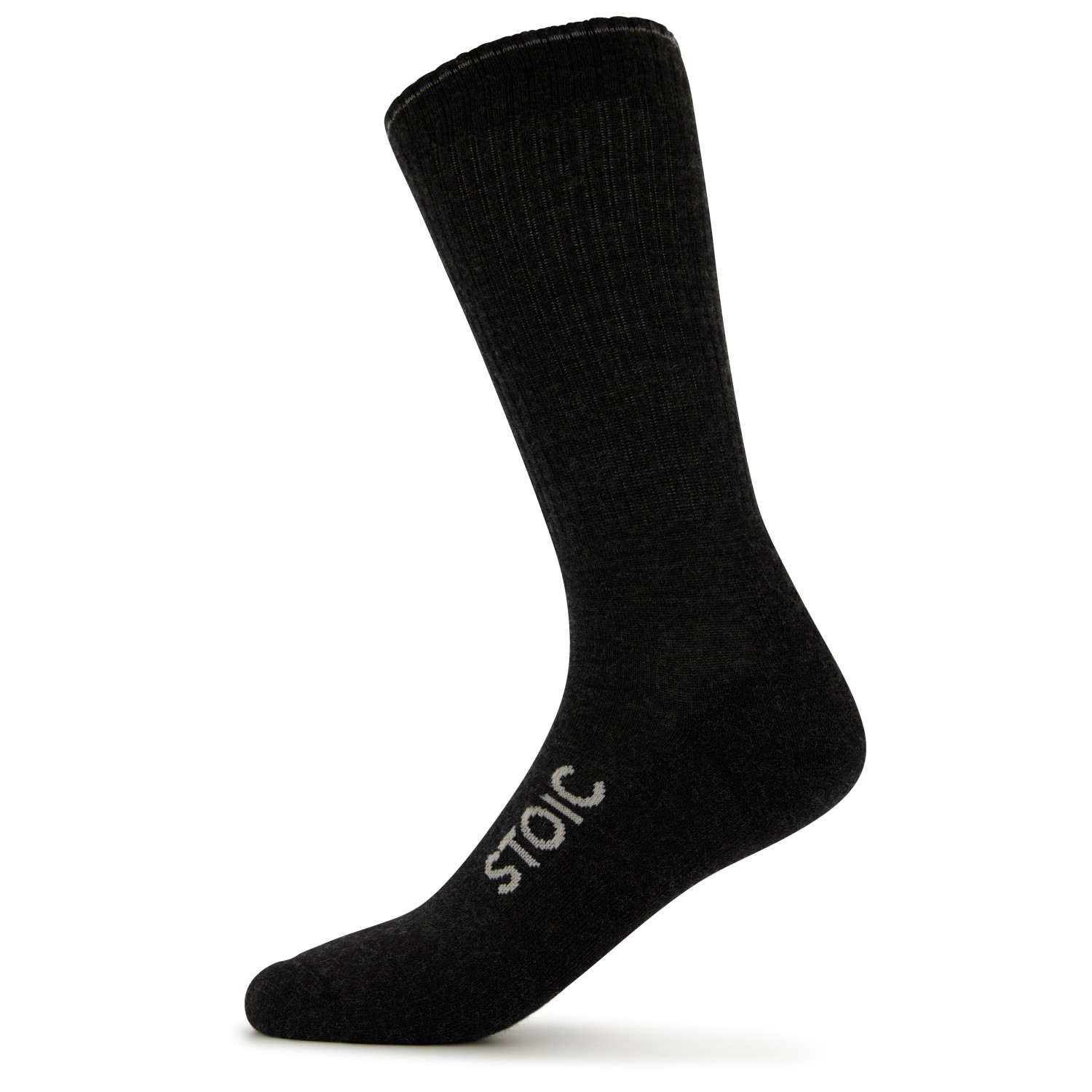Походные носки Stoic Merino Wool Silk Hiking Socks, темно серый men wool merino socks for winter thermal warm thick hiking boot heavy soft cozy socks for cold weather 5 pack